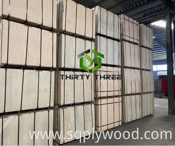1.5mm Furniture Grade Melamine Faced Plywood Synchronized Recon Plywood for Furniture